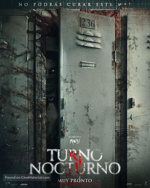 Turno Nocturno - Mexican Movie Poster