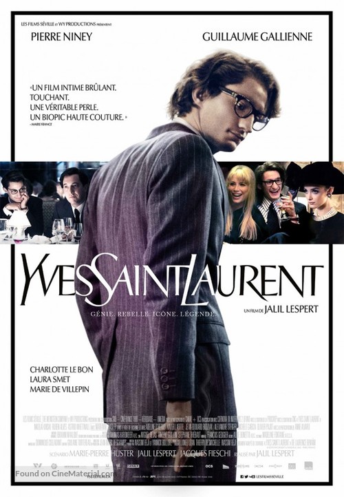Yves Saint Laurent - Canadian Movie Poster