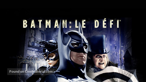 Batman Returns - French Movie Cover