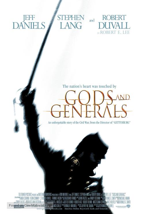 Gods and Generals - Movie Poster