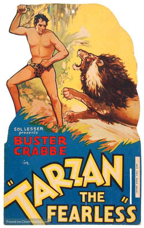 Tarzan the Fearless - Czech Movie Poster