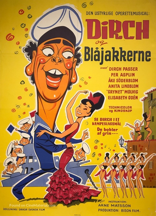 Bl&aring;jackor - Danish Movie Poster