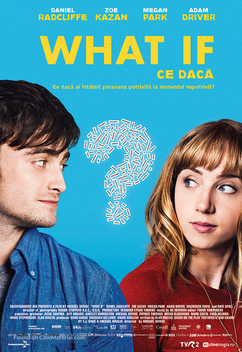 What If (2013) Romanian movie poster