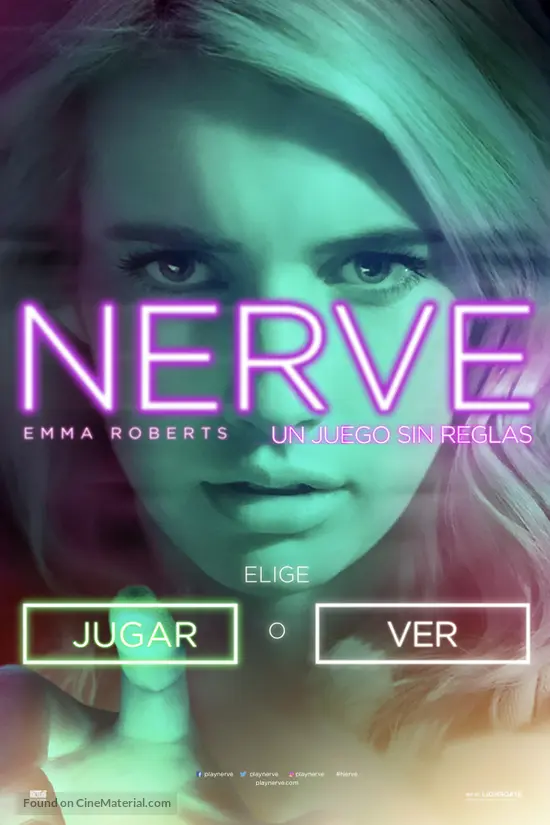 Nerve - Ecuadorian Movie Poster