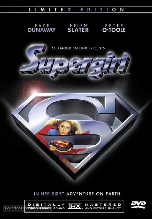 Supergirl - DVD movie cover