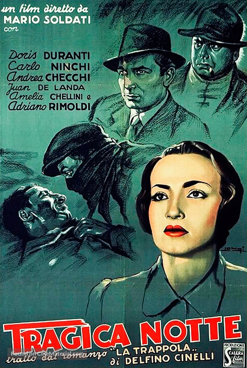 Tragica notte - Italian Movie Poster