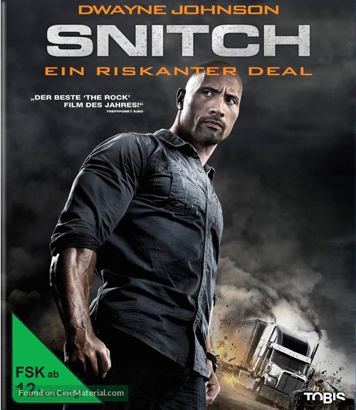 Snitch - German Blu-Ray movie cover