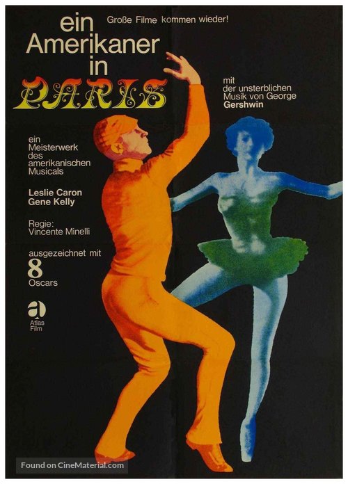 An American in Paris - German Re-release movie poster