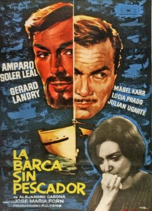 La barca sin pescador - Spanish Movie Poster