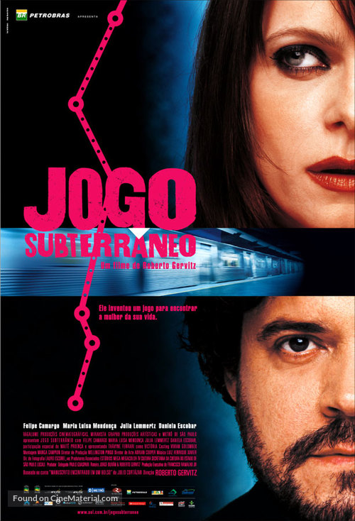Jogo Subterr&acirc;neo - Brazilian Movie Poster