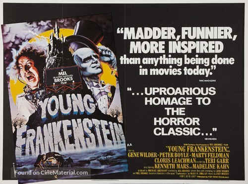 Young Frankenstein - British Movie Poster