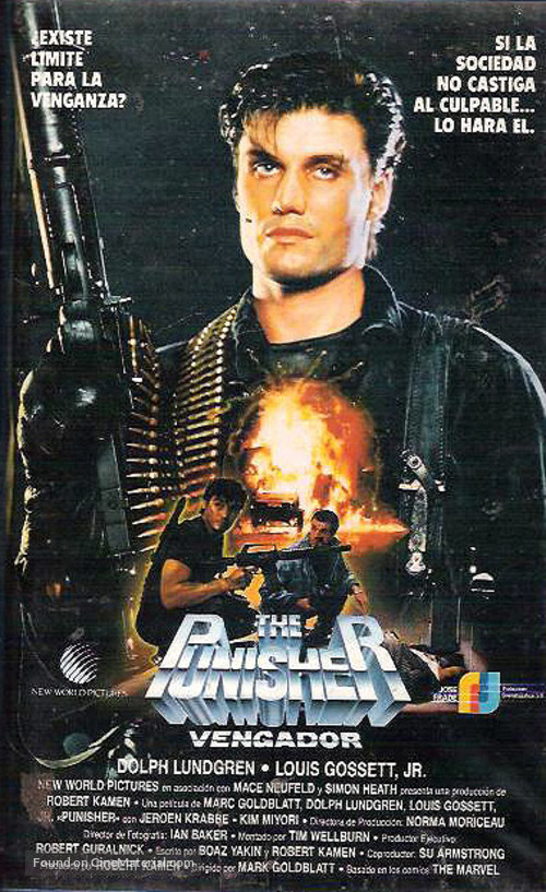 The Punisher - Spanish Movie Cover