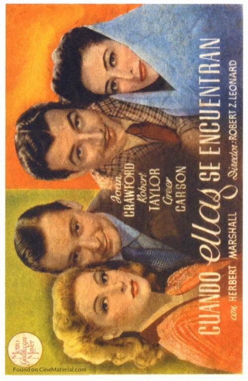 When Ladies Meet - Spanish Movie Poster