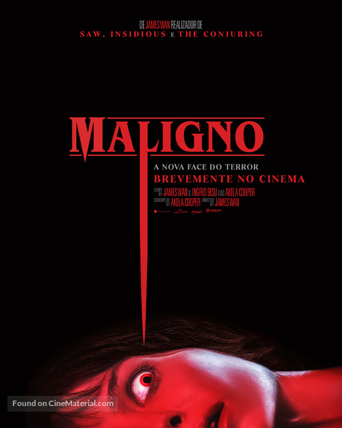 Malignant - Portuguese Movie Poster