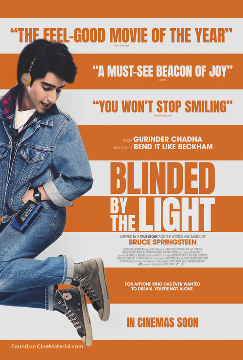 Blinded by the Light - British Movie Poster