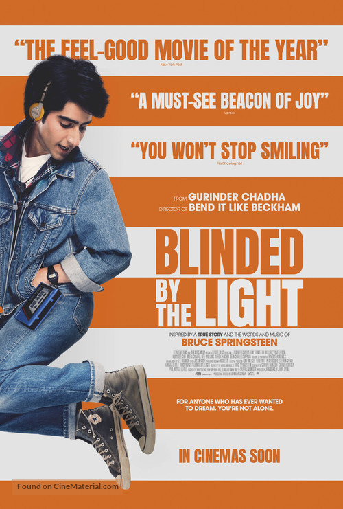 Blinded by the Light - British Movie Poster