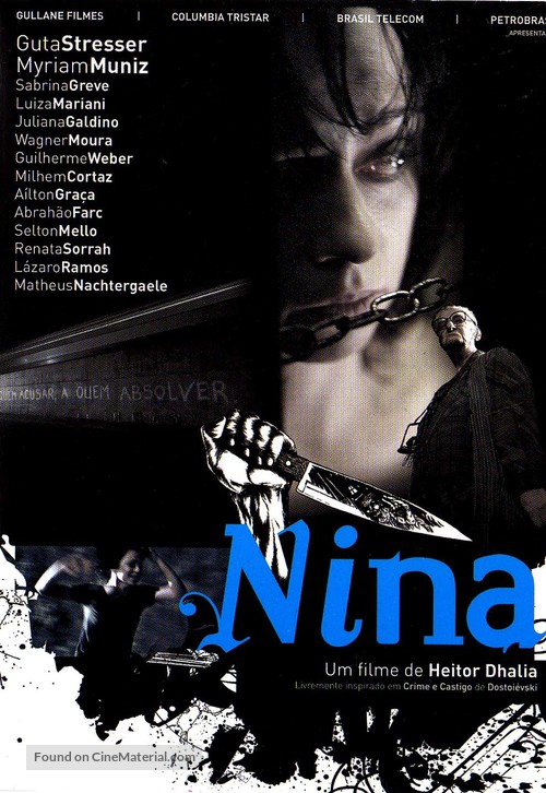 Nina - Brazilian DVD movie cover