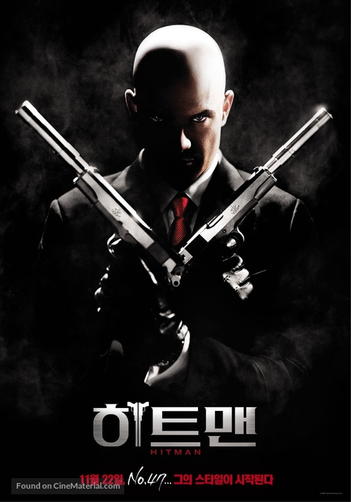 Hitman - South Korean poster