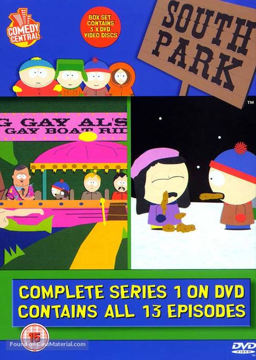 &quot;South Park&quot; - British DVD movie cover