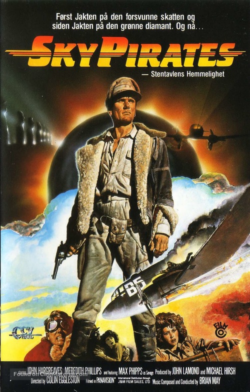 Sky Pirates - Norwegian Movie Poster