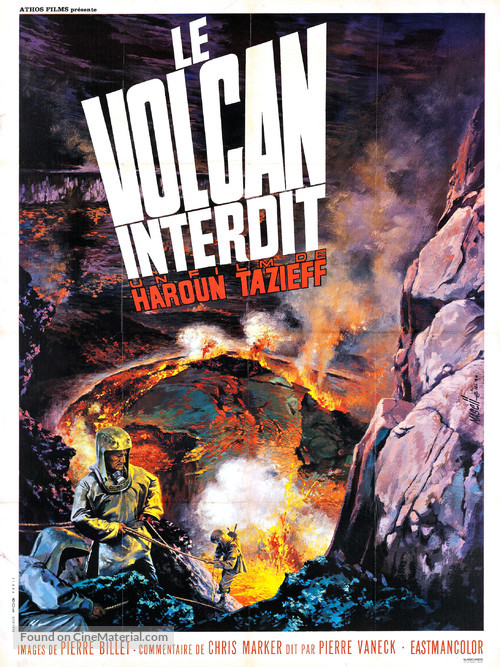 Le volcan interdit - French Movie Poster