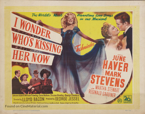 I Wonder Who&#039;s Kissing Her Now - Movie Poster