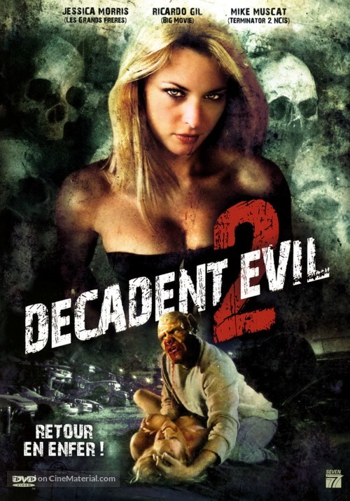 Decadent Evil II - French DVD movie cover