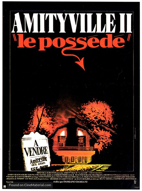Amityville II: The Possession - French Movie Poster