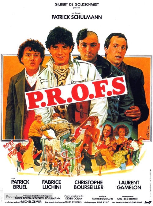 P.R.O.F.S. - French Movie Poster