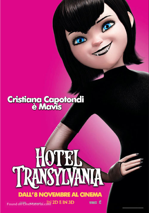 Hotel Transylvania - Italian Movie Poster