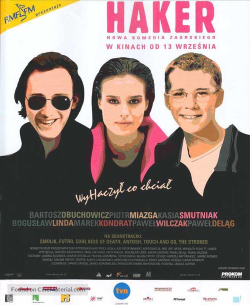 Haker - Polish poster