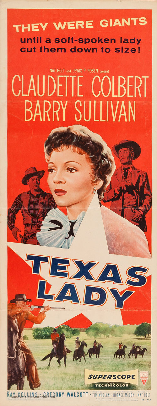 Texas Lady - Movie Poster