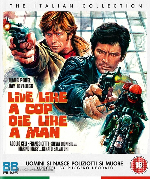 Uomini si nasce poliziotti si muore - British Movie Cover