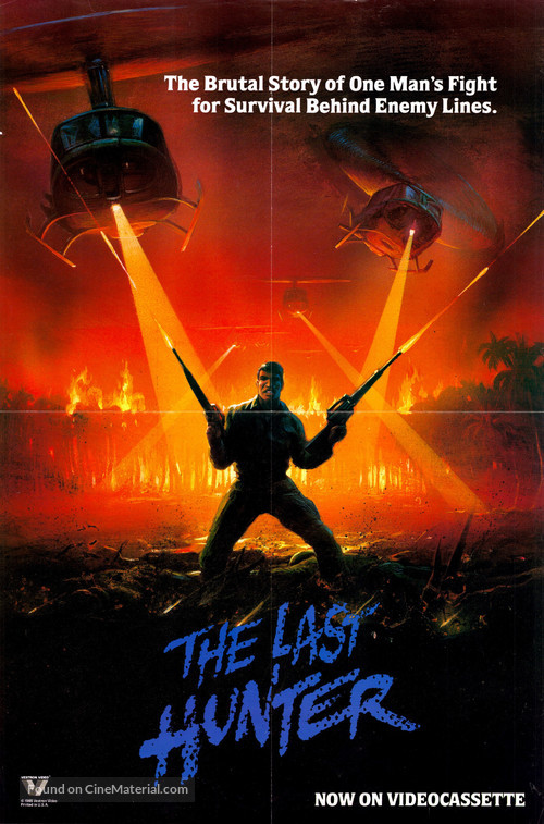 L&#039;ultimo cacciatore - Video release movie poster