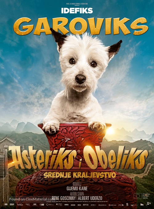 Ast&eacute;rix &amp; Ob&eacute;lix: L&#039;Empire du Milieu - Serbian Movie Poster