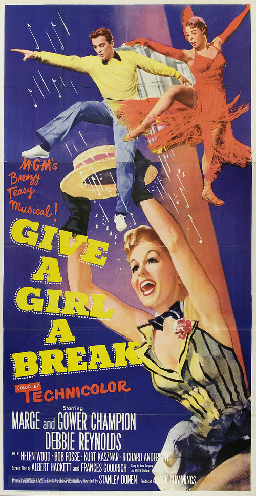 Give a Girl a Break - Movie Poster