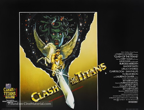 Clash of the Titans - British Movie Poster
