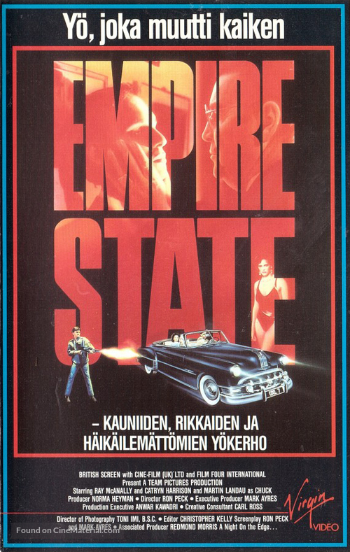 Empire State - Finnish VHS movie cover