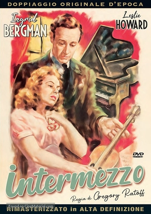 Intermezzo: A Love Story - Italian DVD movie cover