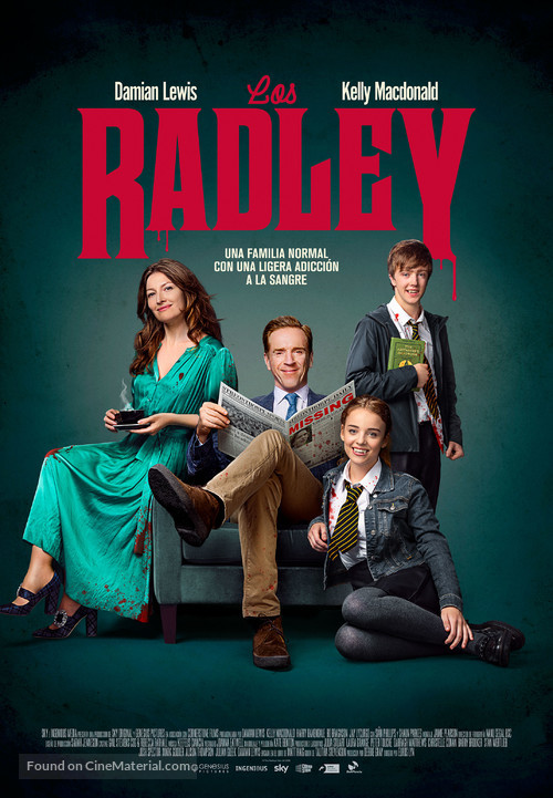 The Radleys - Spanish Movie Poster