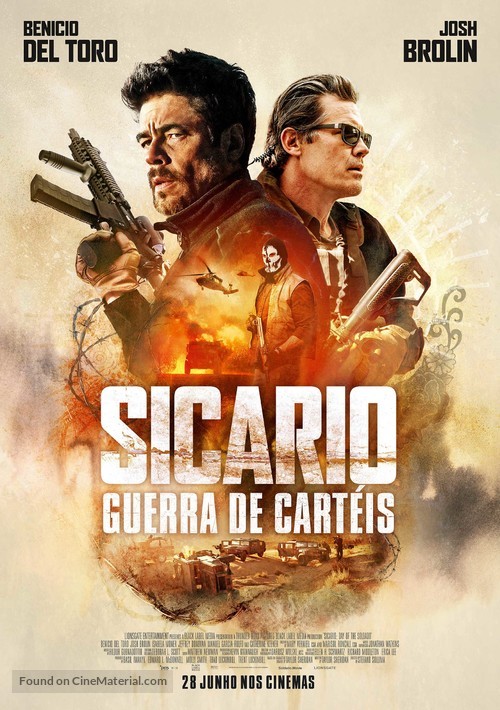 Sicario: Day of the Soldado - Portuguese Movie Poster