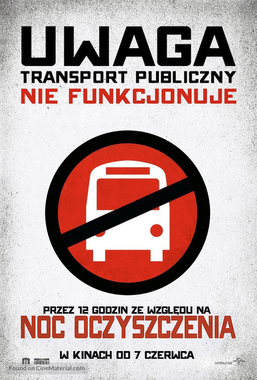 The Purge - Polish Movie Poster