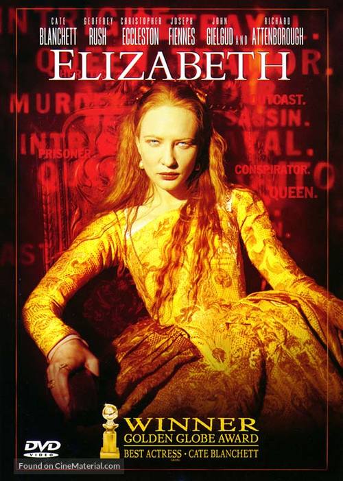 Elizabeth - DVD movie cover