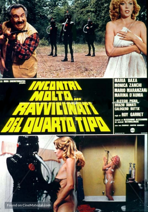 Incontri molto ravvicinati del quarto tipo - Italian Movie Poster