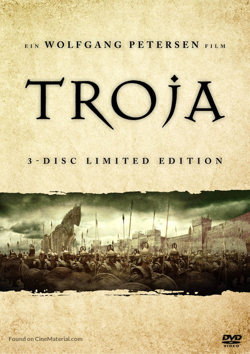 Troy - German DVD movie cover