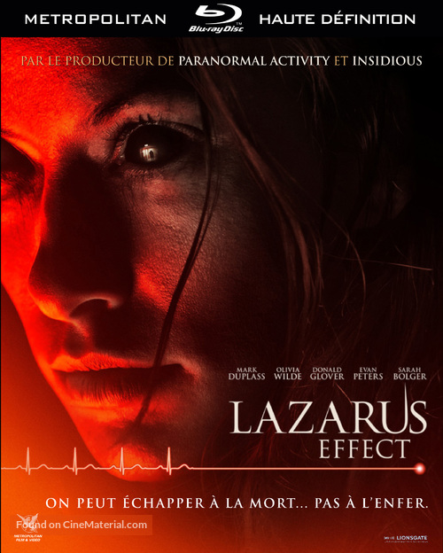 The Lazarus Effect - French Blu-Ray movie cover