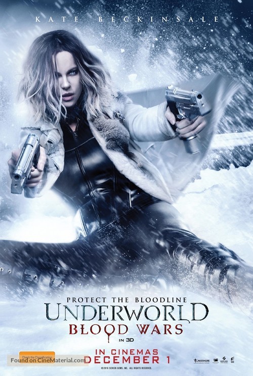 Underworld: Blood Wars - Australian Movie Poster