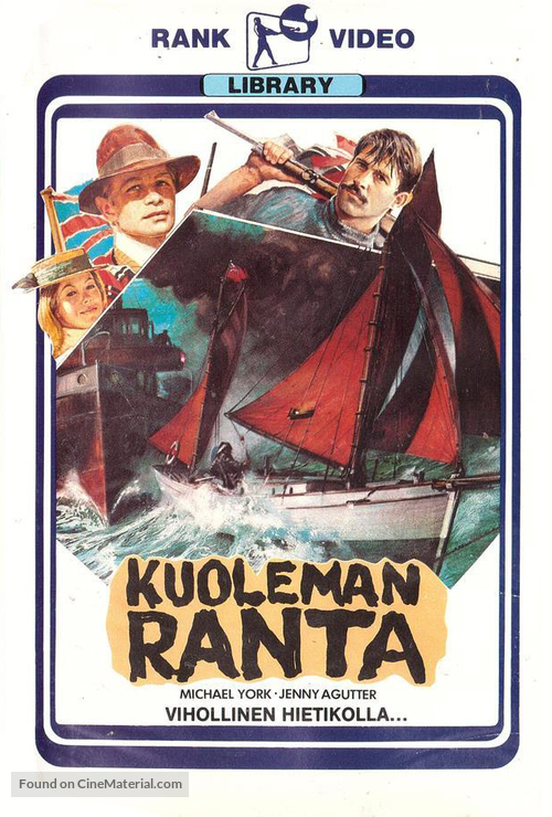 The Riddle of the Sands - Finnish VHS movie cover