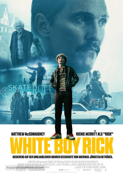 White Boy Rick - German Movie Poster