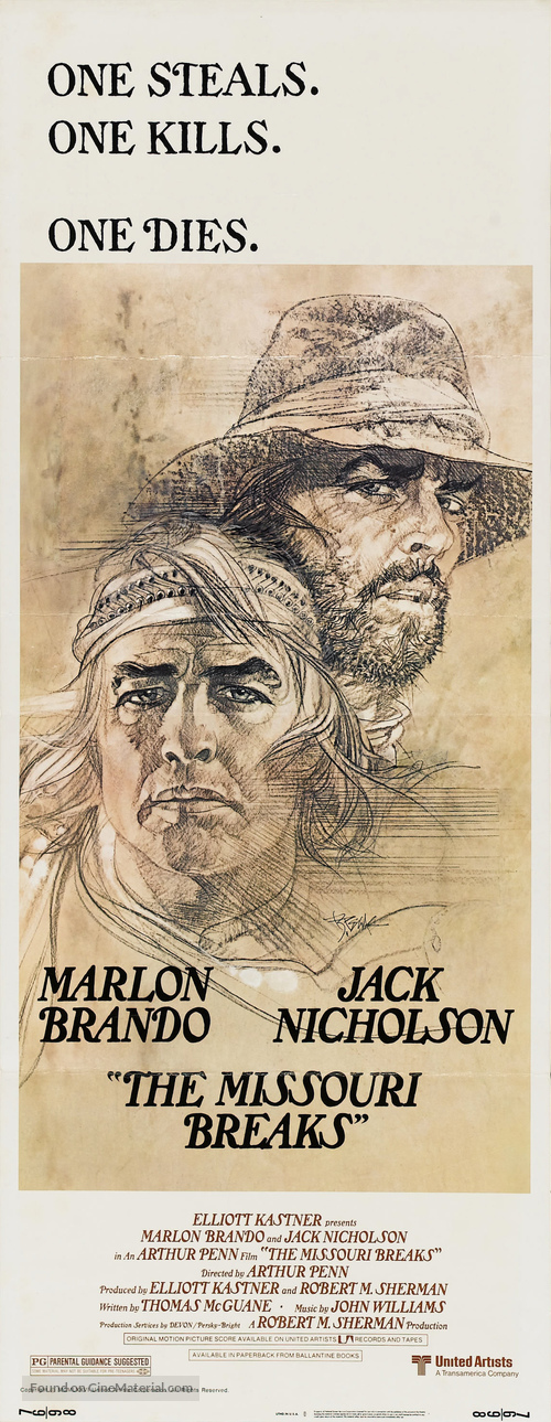 The Missouri Breaks - Movie Poster